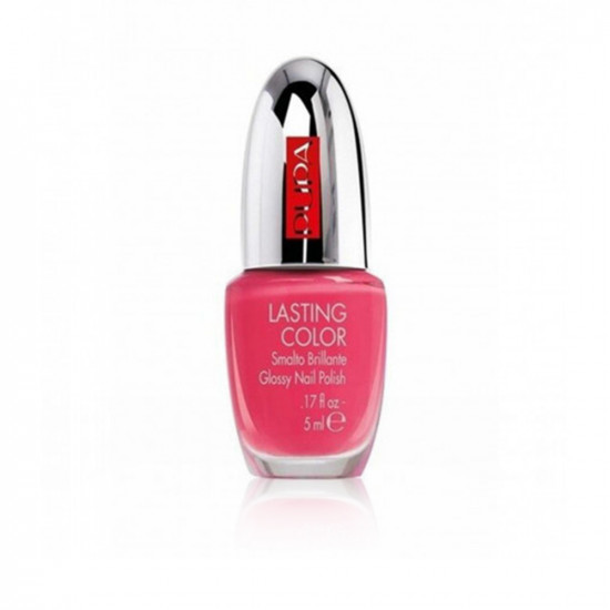 Lasting Color Glossy Nail Polish - N 518 - Pink Coral