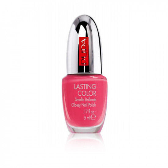 Lasting Color Glossy Nail Polish - N 521 - Orange Pink Lasting Color Glossy Nail Polish - N 521 - Orange Pink