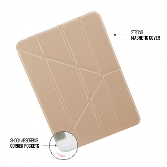 Origami Case For Ipad Air 4 - 10.9 Inch (2020) - Champagne Gold Origami Case For Ipad Air 4 - 10.9 Inch (2020) - Champagne Gold
