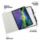 Origami Pencil Case For Ipad Air 4 - 10.9 Inch (2020) - Black Origami Pencil Case For Ipad Air 4 - 10.9 Inch (2020) - Black