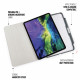 Origami Pencil Case For Ipad Air 4 - 10.9 Inch (2020) - Dark Grey Origami Pencil Case For Ipad Air 4 - 10.9 Inch (2020) - Dark Grey
