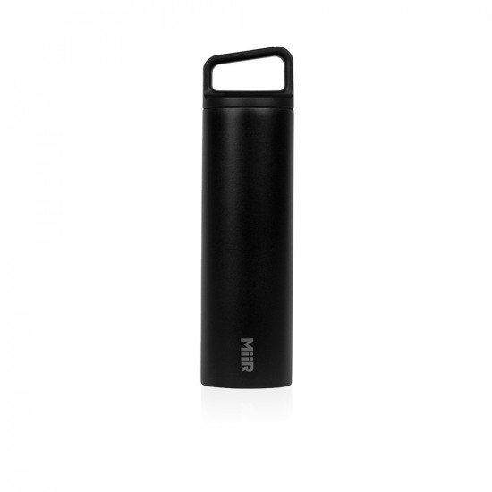 Wide Mouth Bottle - Black - 590ml Wide Mouth Bottle - Black - 590ml