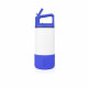 Kids Wide Mouth Bottle - Blue - 350ml Kids Wide Mouth Bottle - Blue - 350ml