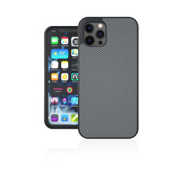 Ballistic Nylon Case For iPhone 12 / iPhone 12 Pro With AFIX Mount - Gray  