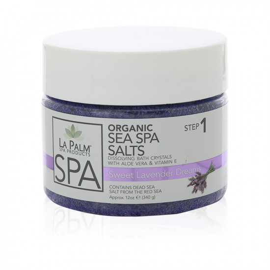 Sea Spa Salt - Sweet Lavender - 12oz Sea Spa Salt - Sweet Lavender - 12oz