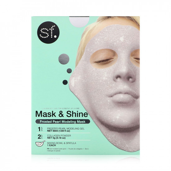 Frosted Pearl Modeling Face Mask Frosted Pearl Modeling Face Mask