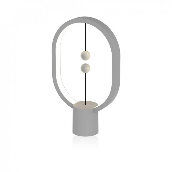 Heng Balance Lamp Ellipse Mini Plastic USB-C - Light Grey Heng Balance Lamp Ellipse Mini Plastic USB-C - Light Grey