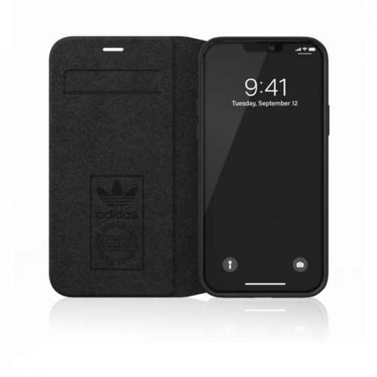 Folio Booklet Cover For iPhone 12 Mini - Black Folio Booklet Cover For iPhone 12 Mini - Black