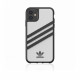 3-Stripes Snap Case For iPhone 12 Mini -Black/White