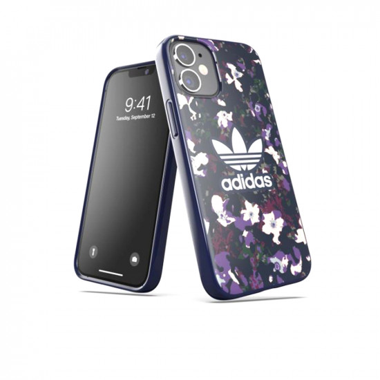 Floral Snap Case For iPhone 12 Mini - Purple