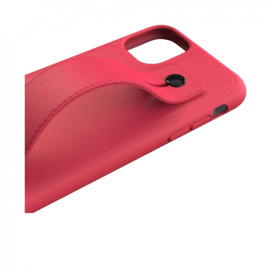 Trefoil Grip Case For iPhone 12 Mini - Pink