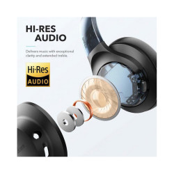 Life Q20 Active Noise Cancelation Headphones -Black