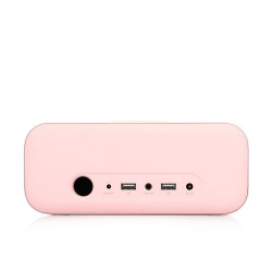 Wakey Bedside Bluetooth Speaker - Pink