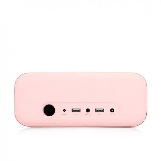 Wakey Bedside Bluetooth Speaker - Pink Wakey Bedside Bluetooth Speaker - Pink