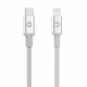 Usb-A To Usb-C Lightning Cable - 1m - White 