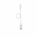 Usb-A To Lightning Cable - 9cm - White Usb-A To Lightning Cable - 9cm - White