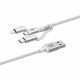 3-In-1 Charging Cable - 1m - White 3-In-1 Charging Cable - 1m - White