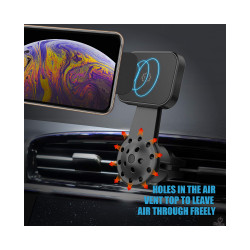 Magnetic Air Vent Twist Hole Mount