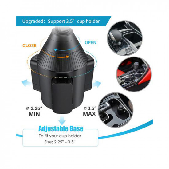 Car Cup Holder Phone Mount Car Cup Holder Phone Mount