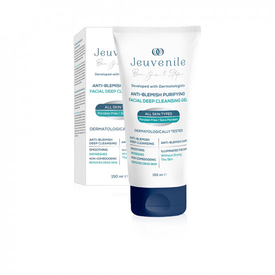 Jeuvenile Anti-Blemish Purifying Facial Deep Cleansing Gel - 150 ml Jeuvenile Anti-Blemish Purifying Facial Deep Cleansing Gel - 150 ml