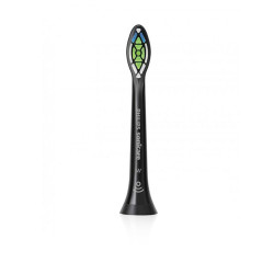 Diamond Clean Replacement Brush Head Std - White Black 