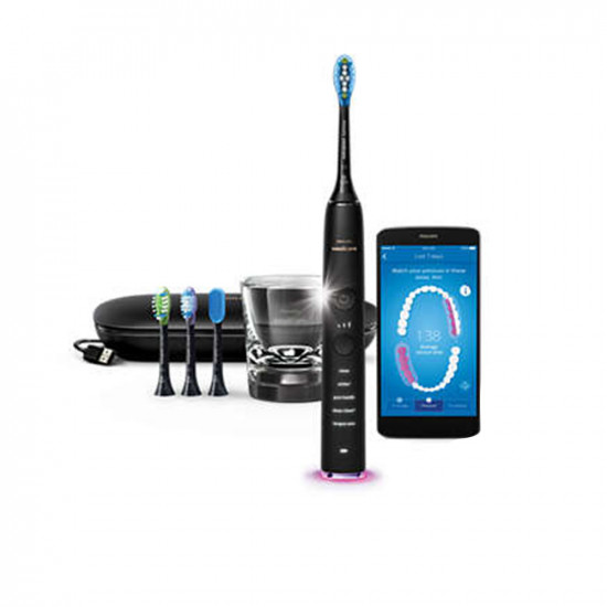 Sonicare Diamondclean Smart Sonic Electric Toothbrush With App - Black Sonicare Diamondclean Smart Sonic Electric Toothbrush With App - Black