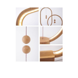 Heng Balance Lamp Ellipse USB - Light Wood