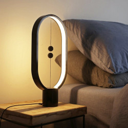 Heng Balance Lamp Ellipse Plastic USB - Black