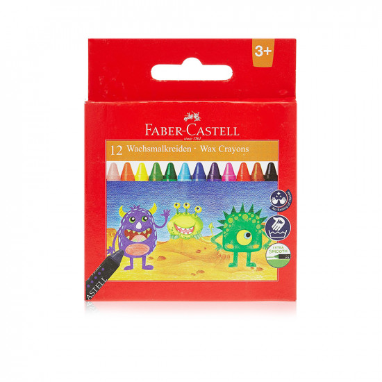Wax Cryons - 12 Colour - N 02