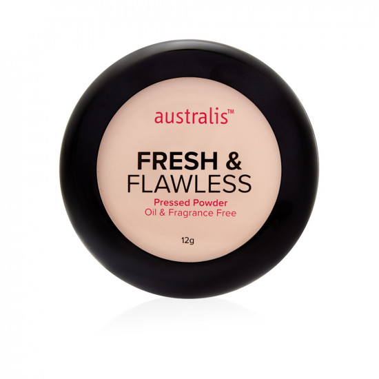 Fresh And Flawless Pressed Powder - Deep Natural