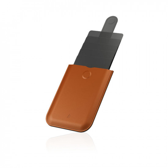 Dax Leather Card Holder - Brown Dax Leather Card Holder - Brown