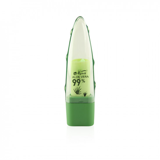 2 Pack Aloe Vera Lipstick & Lip Balm - Green 