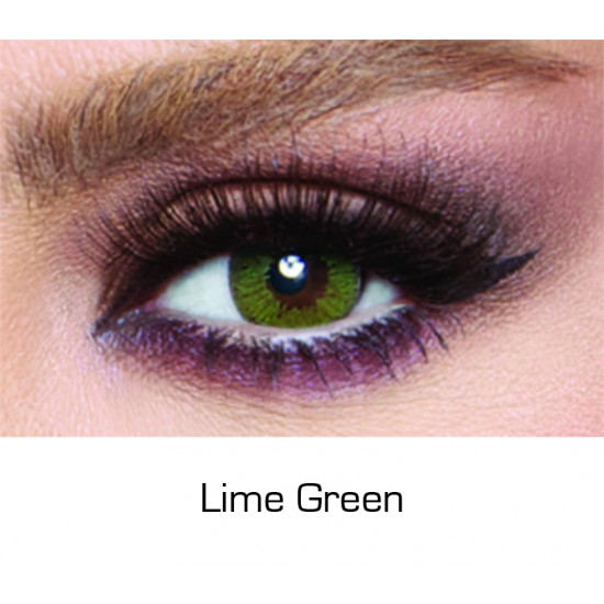 Contact Lenses Glow Lime Green Monthly Contact Lenses Glow Lime Green Monthly