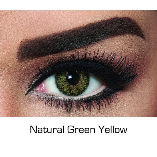Contact Lenses Natural Green Yellow Monthly Contact Lenses Natural Green Yellow Monthly