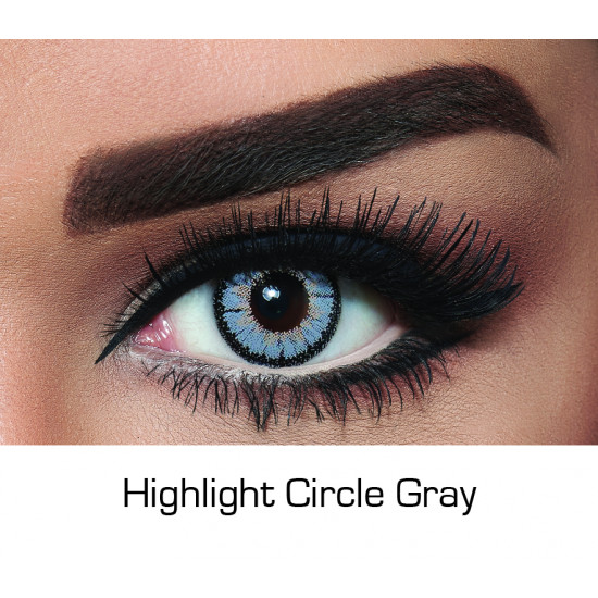 Contact Lenses Highlight Circle Gray Monthly Contact Lenses Highlight Circle Gray Monthly